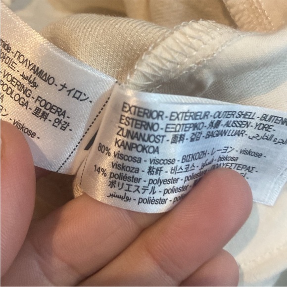 ZARA NWT Elegant Cream Jumpsuit - Picture 8 of 8